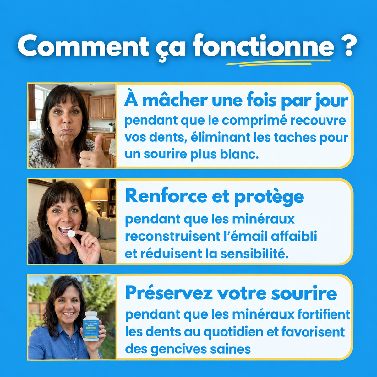 Oorigine – Gommes à croquer pour la santé bucco-dentaire