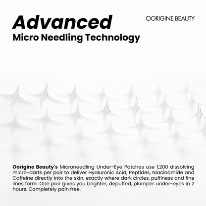Micro Needle Under Eye Patches